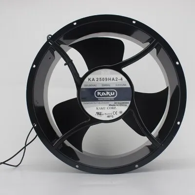 KAKU KA2509HA2-4 AC220V full round high temperature silent cooling fan KAKU KA2509HA2-4 AC220V full round high temperature silent cooling fan