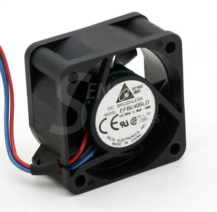 Delta EFB0405LD ROO R00 4CM DC5V 0.16A server inverter axial cooling fan Delta EFB0405LD ROO R00 4CM DC5V 0.16A server inverter axial cooling fan
