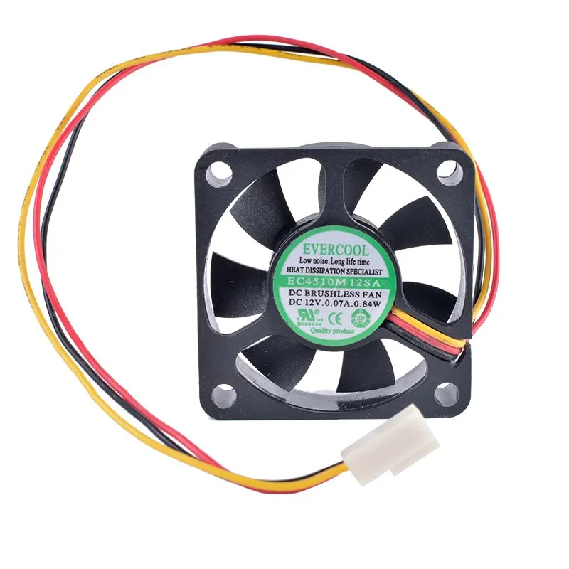 EVERCOOL EC4510M12SA 12V 0.07A CPU Cooler Fan EVERCOOL EC4510M12SA 12V 0.07A CPU Cooler Fan