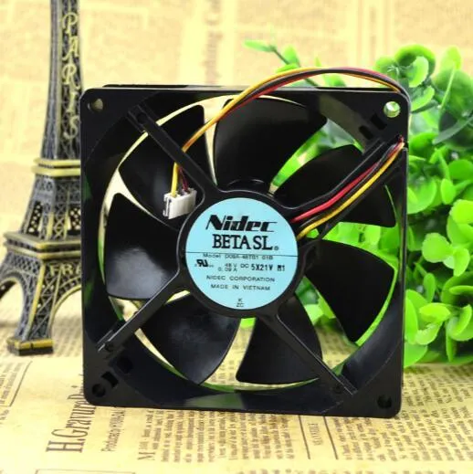 Nidec D09A-48TS1 01B DC 48V 0.09A 9CM 90*90*25mm 3 Lines Cooling Fan Nidec D09A-48TS1 01B DC 48V 0.09A 9CM 90*90*25mm 3 Lines Cooling Fan