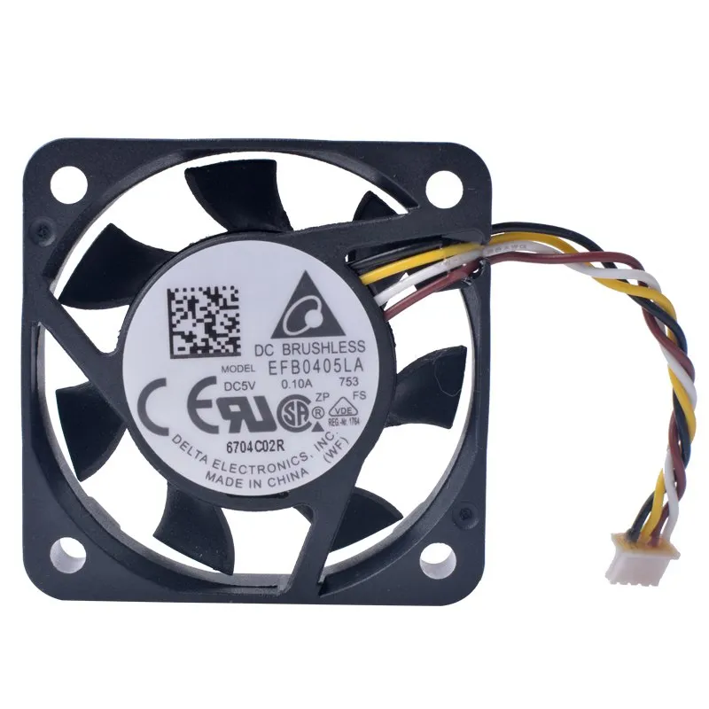 DELTA EFB0405LA 5V 0.10A 4CM silent ball fan DELTA EFB0405LA 5V 0.10A 4CM silent ball fan