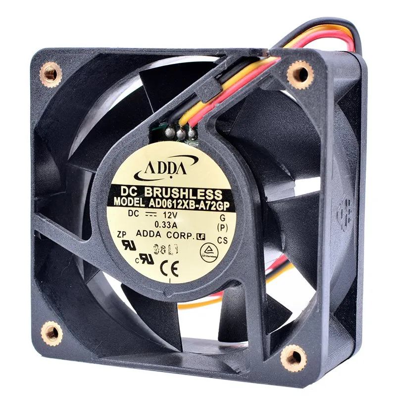 ADDA AD0612XB-A72GP DC12V 0.33A DC Brushless fan ADDA AD0612XB-A72GP DC12V 0.33A DC Brushless fan