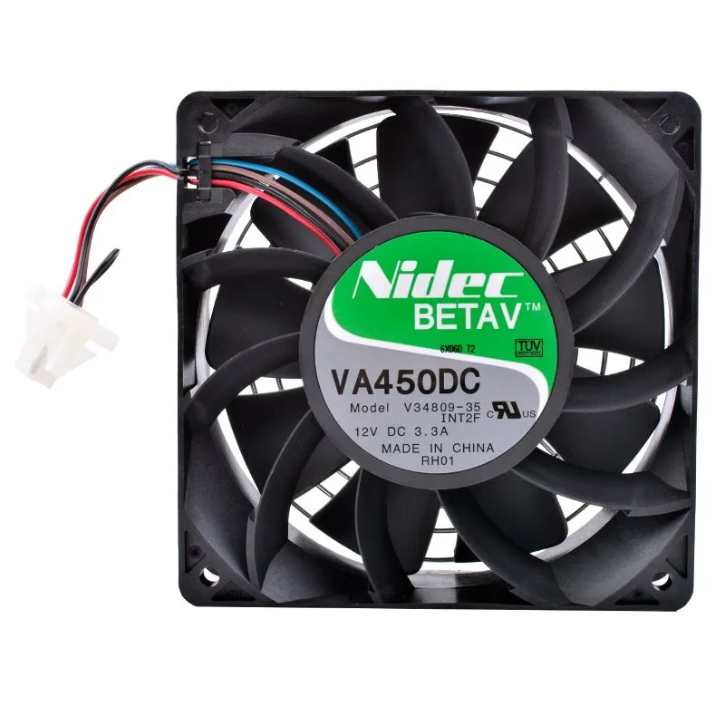 Nidec V34809-35 DC 12V 3.3A High-speed industrial cooling fan Nidec V34809-35 DC 12V 3.3A High-speed industrial cooling fan