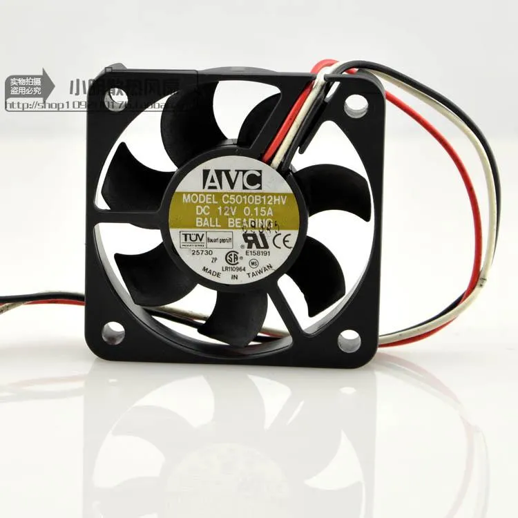 AVC C5010B12HV DC12V 0.15A cooling fan AVC C5010B12HV DC12V 0.15A cooling fan