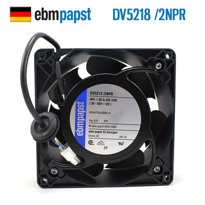 ebmpapst DV5218/2NPR 48V 23W Vacon frequency cooling fan ebmpapst DV5218/2NPR 48V 23W Vacon frequency cooling fan