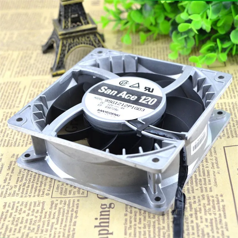 Sanyo 9SG1212P1G03 DC12V 4A 4-wire cooling fan Sanyo 9SG1212P1G03 DC12V 4A 4-wire cooling fan