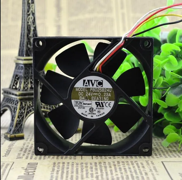 AVC P8025B24U 0.23A 24V inverter industrial cooling fan AVC P8025B24U 0.23A 24V inverter industrial cooling fan