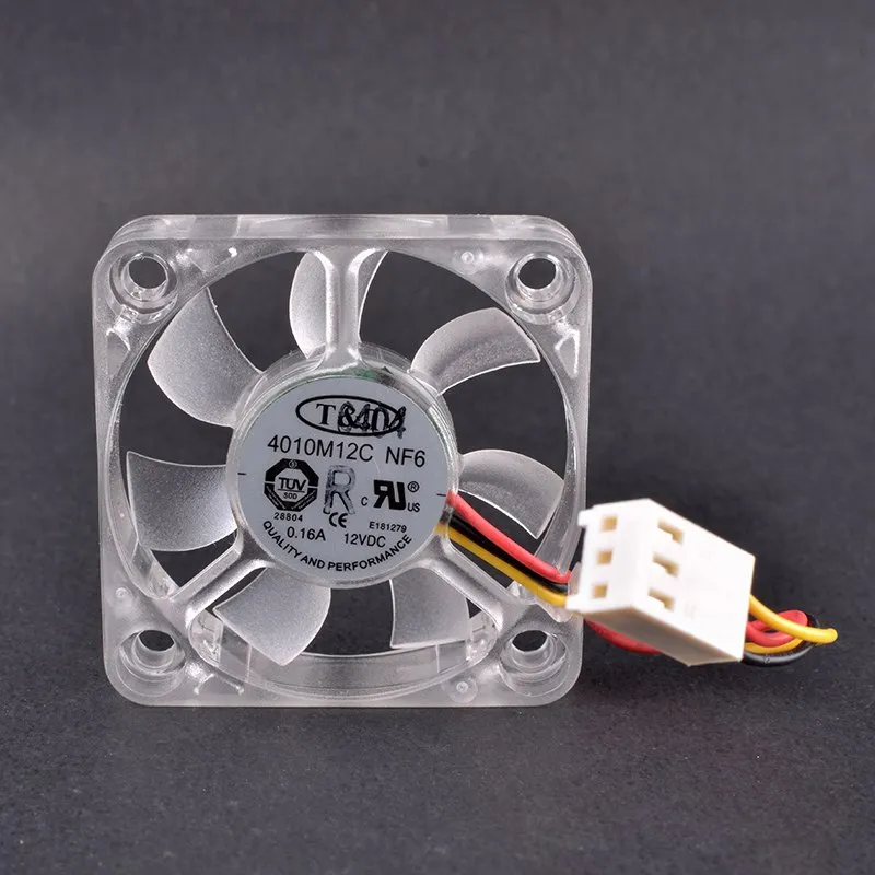 T&T 4010M12C NF6 12V 0.16A Ball bearing North and South Bridge cooling fan T&T 4010M12C NF6 12V 0.16A Ball bearing North and South Bridge cooling fan