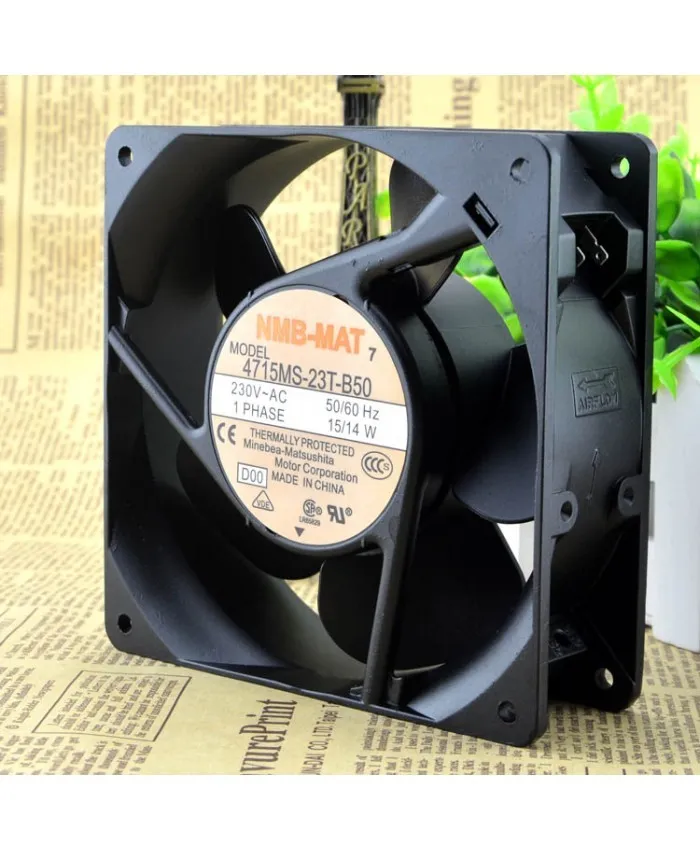 NMB 4715MS-23T-B50 230V inverter UPS power supply cabinet fan NMB 4715MS-23T-B50 230V inverter UPS power supply cabinet fan