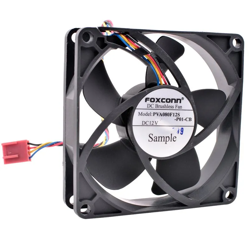 FOXCONN PVA080F12S DC12V Brushless cooling fan FOXCONN PVA080F12S DC12V Brushless cooling fan