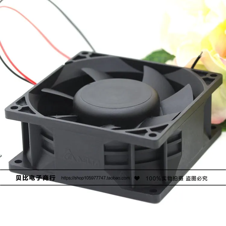 Delta AFB0912EHE DC 12V 1.68A 2-wire Server Square Fan Delta AFB0912EHE DC 12V 1.68A 2-wire Server Square Fan
