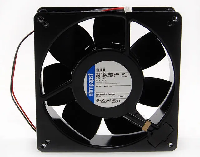 EBM-Papst 5118N 48VDC Volt cooling Fan EBM-Papst 5118N 48VDC Volt cooling Fan