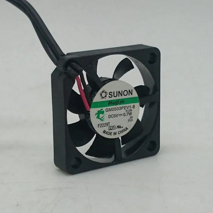 SUNON GM0503PEV1-8 DC 5V 0.7W 30x30x6mm 3cm Thickness Slim Brushless Cooling Fan SUNON GM0503PEV1-8 DC 5V 0.7W 30x30x6mm 3cm Thickness Slim Brushless Cooling Fan