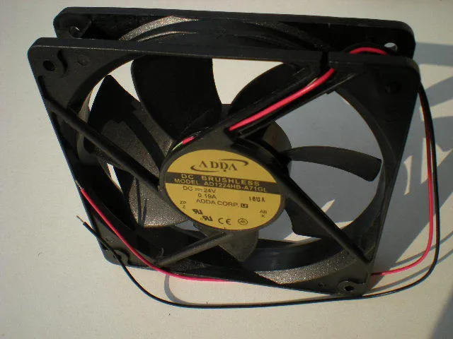 ADDA AD1224HB-A71GL 24V cooling axial fan ADDA AD1224HB-A71GL 24V cooling axial fan