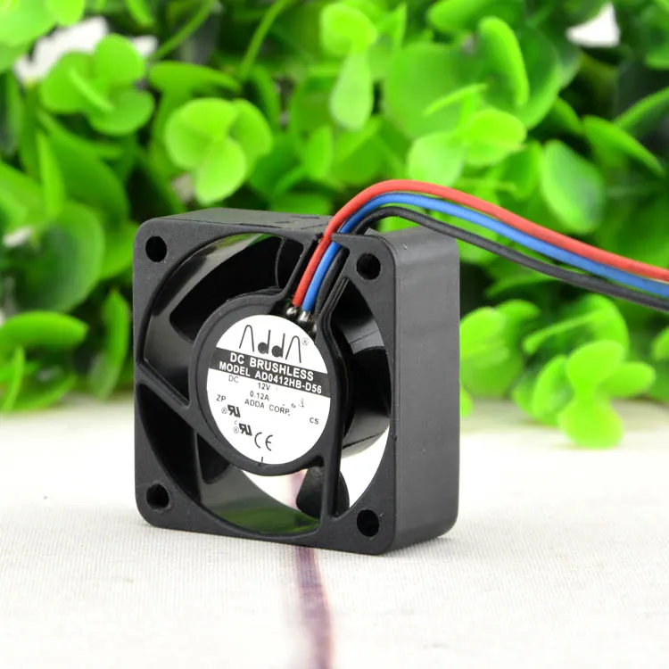 ADDA AD0412HB-D56 DC12V 0.12A 3-wire cooling fan ADDA AD0412HB-D56 DC12V 0.12A 3-wire cooling fan