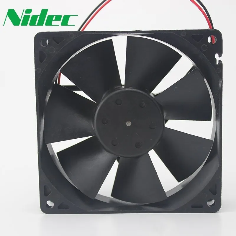 Nidec D09R-12TU 01 12V 0.2A computer chassis cooling fan Nidec D09R-12TU 01 12V 0.2A computer chassis cooling fan