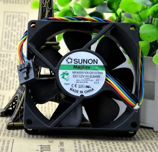 SUNON MF801VX-Q010-S99 80*80* 12V 3.84W 4 line fan SUNON MF801VX-Q010-S99 80*80* 12V 3.84W 4 line fan