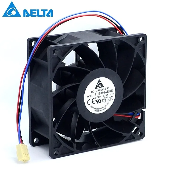 Delta FFB0924EHE-ROO 24V 0.75A 18W inverter cooling fan Delta FFB0924EHE-ROO 24V 0.75A 18W inverter cooling fan