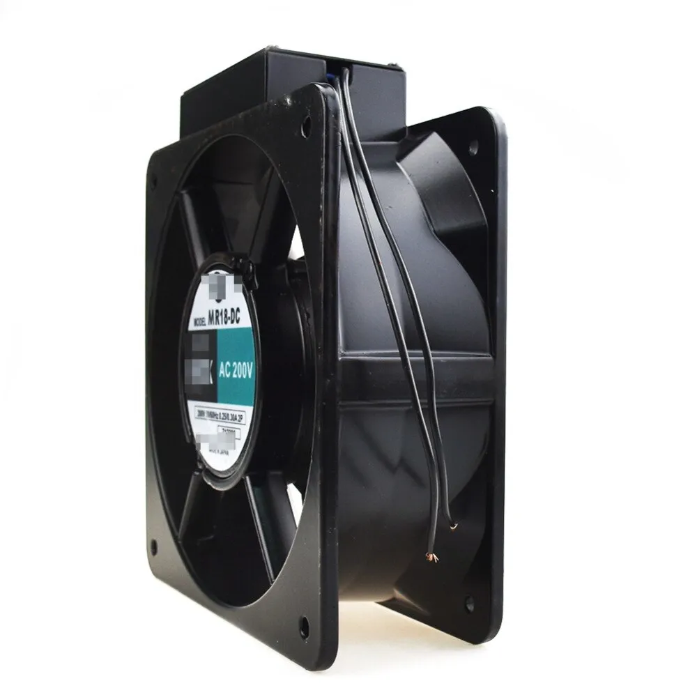 ORIX MR18-DC AC200V 0.25/0.3A 180*180*65mm 2pin cooling fan ORIX MR18-DC AC200V 0.25/0.3A 180*180*65mm 2pin cooling fan