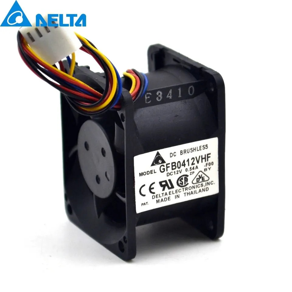 Delta GFB0412VHF 12V 0.54A server cooling fan Delta GFB0412VHF 12V 0.54A server cooling fan