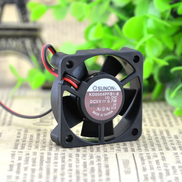 SUNON KD0504PFB1-8 5v 0.7W 2line ball bearing fan SUNON KD0504PFB1-8 5v 0.7W 2line ball bearing fan