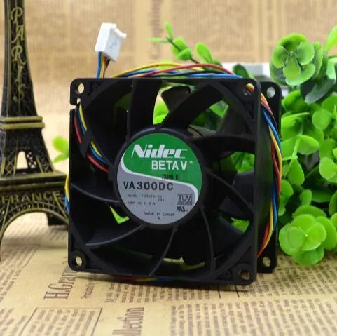 Nidec BETAV VA300DC V35072-35 DC12V 0.9A 4 Wire Cooling Fan Nidec BETAV VA300DC V35072-35 DC12V 0.9A 4 Wire Cooling Fan