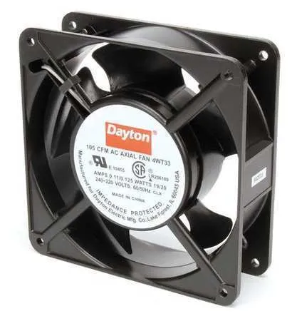 DAYTON 4WT33 230VAC 4-11/16″ Square Axial cooling Fan DAYTON 4WT33 230VAC 4-11/16″ Square Axial cooling Fan