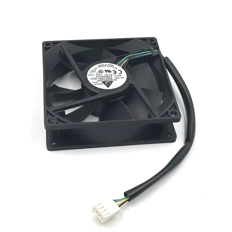 Delta AUB0912VH 392185-001 12V 0.60A 4-pin cooling fans Delta AUB0912VH 392185-001 12V 0.60A 4-pin cooling fans