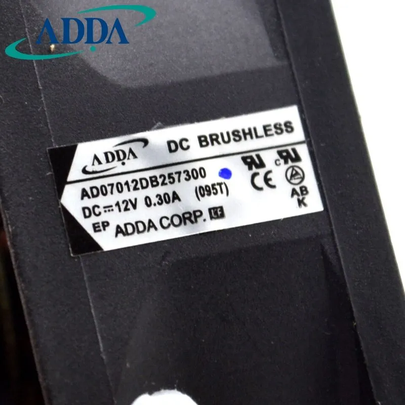 ADDA AD07012DB257300 12V double ball bearing fan ADDA AD07012DB257300 12V double ball bearing fan