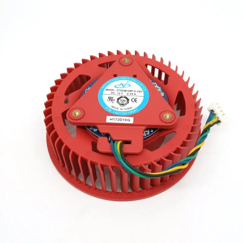 D7525B12HP-0-C01 DC12V 0.94A Sapphire HD4870 HD5870 Graphics card cooling fan D7525B12HP-0-C01 DC12V 0.94A Sapphire HD4870 HD5870 Graphics card cooling fan