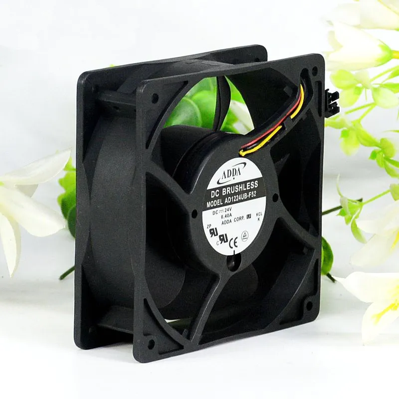 ADDA AD1224UB-F52 DC24V 0.2A DC industrial Cooling Fan ADDA AD1224UB-F52 DC24V 0.2A DC industrial Cooling Fan