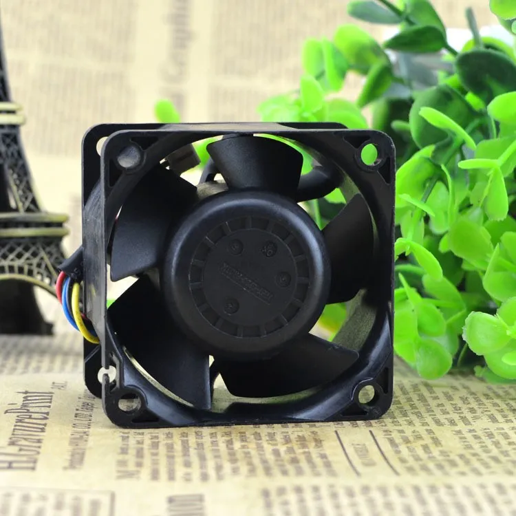 Nidec V60E12BS1B5-07 DC12V 1.60A 6cm Large Volume Server Cooling Fan Nidec V60E12BS1B5-07 DC12V 1.60A 6cm Large Volume Server Cooling Fan