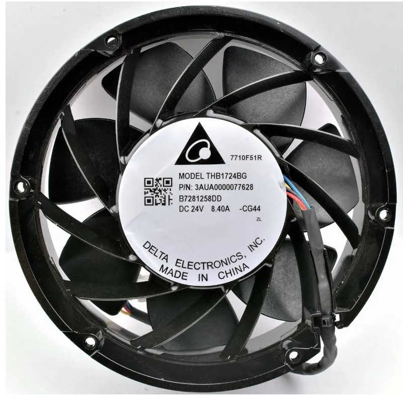 Delta THB1724BG DC24V 8.40A Super wind inverter cooling fan Delta THB1724BG DC24V 8.40A Super wind inverter cooling fan