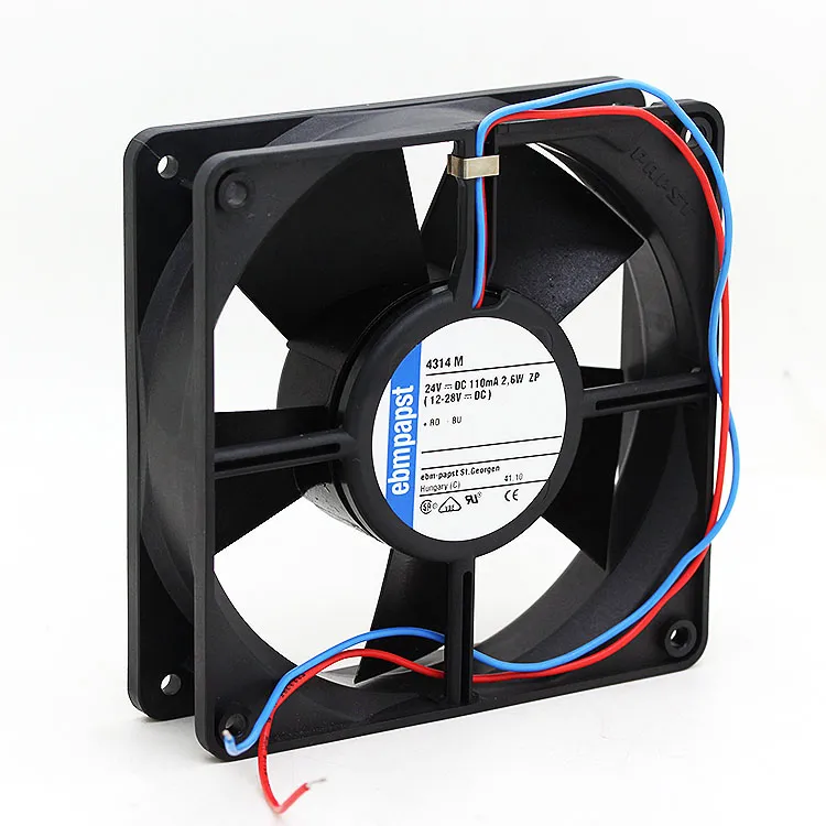 ebmpapst 4314M 2.6W DC24V 0.11A cooling fan ebmpapst 4314M 2.6W DC24V 0.11A cooling fan