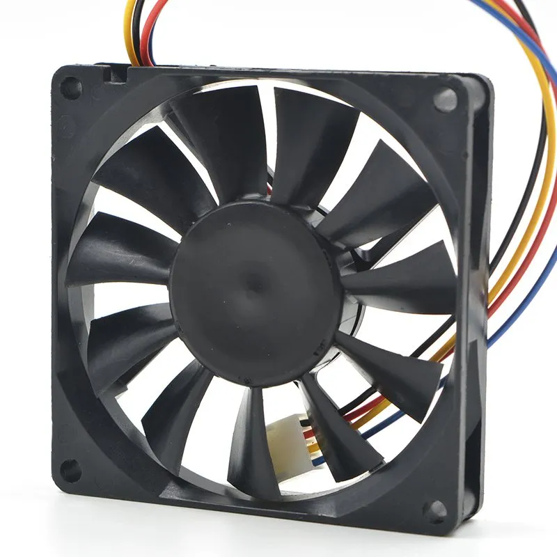 AVC DS08015B12U 8cm DC12V 0.60A PWM cooling fan AVC DS08015B12U 8cm DC12V 0.60A PWM cooling fan