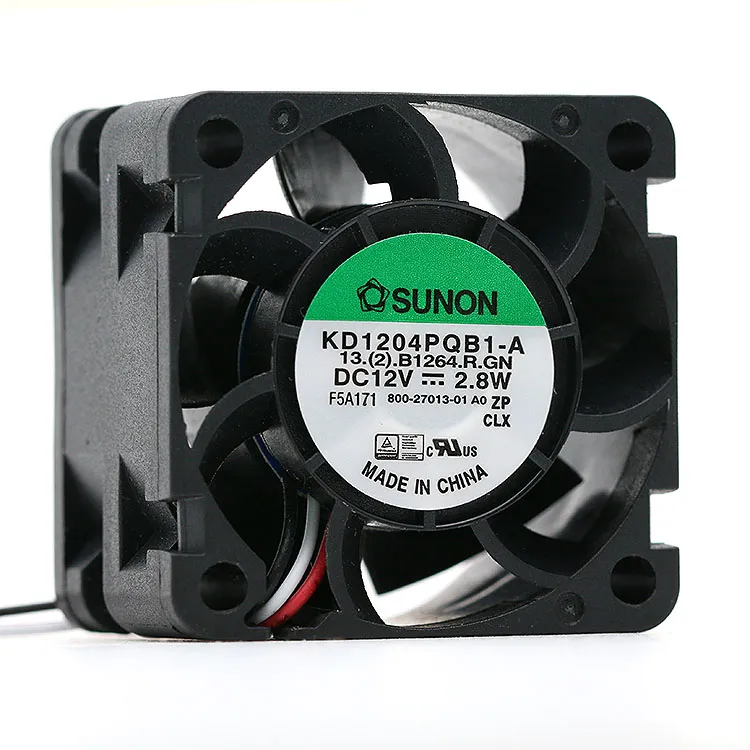 Sunon KD1204PQB1-A 40mm DC12V 2.8W inverter cooling fan Sunon KD1204PQB1-A 40mm DC12V 2.8W inverter cooling fan