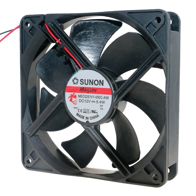 SUNON MEC0251V1-000C-A99 DC12V 5.4W Double ball bearing cooling fan SUNON MEC0251V1-000C-A99 DC12V 5.4W Double ball bearing cooling fan