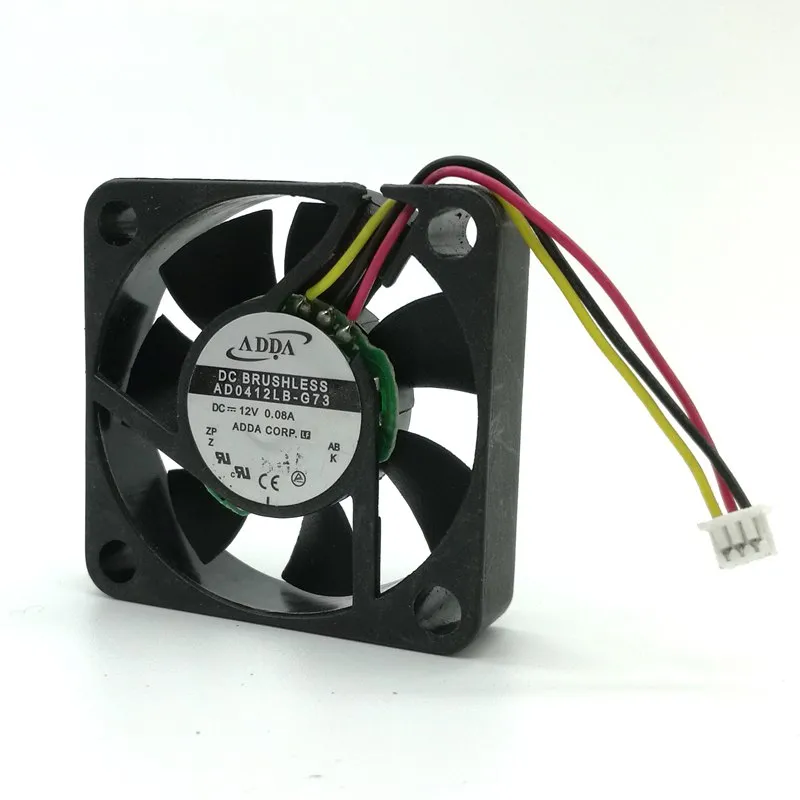 ADDA AD0412LB-G73 4CM 40mm DC 12V 0.08A ball bearing cooling fan ADDA AD0412LB-G73 4CM 40mm DC 12V 0.08A ball bearing cooling fan