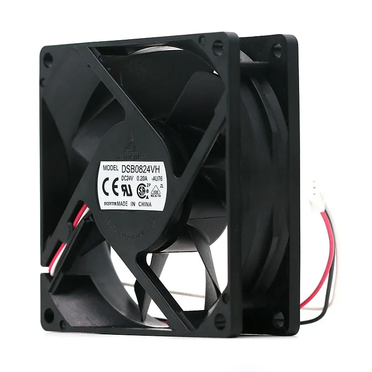 DELTA DSB0824VH-AU76 DC24V 0.A 8CM inverter server axial cooling fan DELTA DSB0824VH-AU76 DC24V 0.A 8CM inverter server axial cooling fan