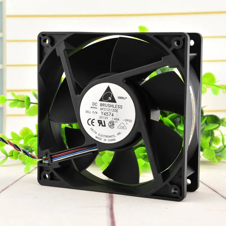 Delta AFC1212DE 12cm 12V 1.6A pwm cooling fan Delta AFC1212DE 12cm 12V 1.6A pwm cooling fan