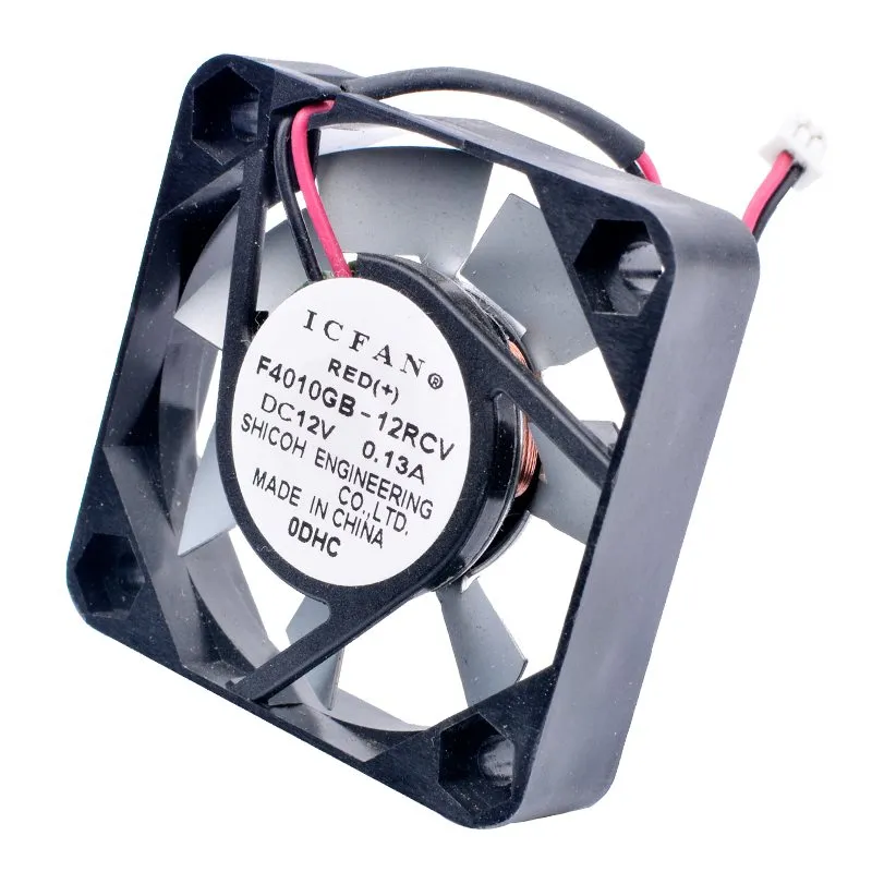 ICFAN F4010GB-12RCV DC12V 0.13A high temperature resistant cooling fan ICFAN F4010GB-12RCV DC12V 0.13A high temperature resistant cooling fan