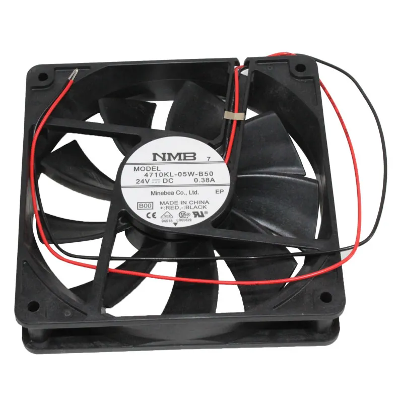 NMB 4710KL-05W-B50 DC24V 0.38A Double ball bearing High-end inverter cooling fan NMB 4710KL-05W-B50 DC24V 0.38A Double ball bearing High-end inverter cooling fan