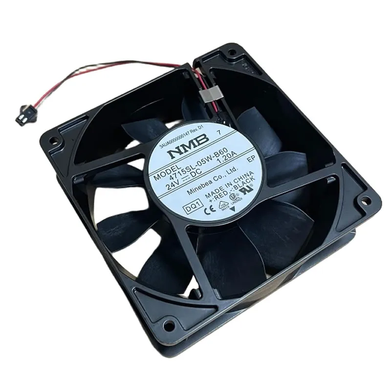 NMB-MAT 4715SL-05W-B60 DC24V 1.2A cooling fan NMB-MAT 4715SL-05W-B60 DC24V 1.2A cooling fan