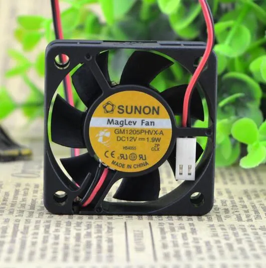 SUNON GM1205PHVX-A DC12V 1.9W 2-wire Hydraulic Server Cooling Fan SUNON GM1205PHVX-A DC12V 1.9W 2-wire Hydraulic Server Cooling Fan