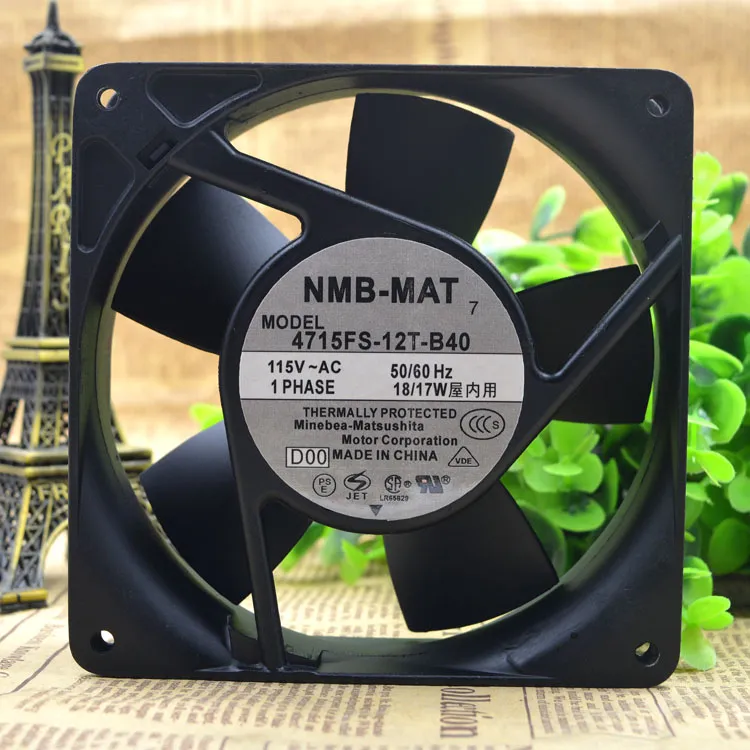 NMB 4715FS-12T-B40 AC115V Blower Axial Cooling Fan NMB 4715FS-12T-B40 AC115V Blower Axial Cooling Fan