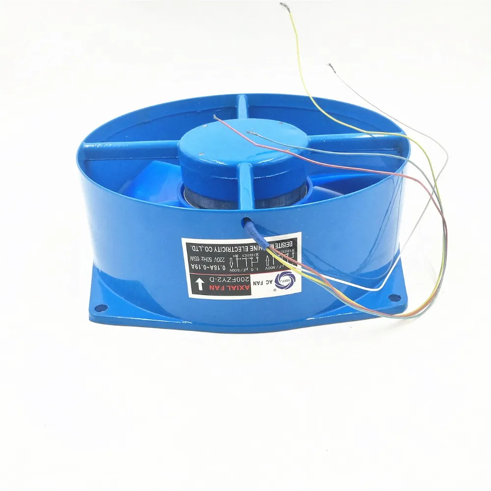 200FZY2-D single flange AC220V 0.18A 65W fan axial fan blower Electric box cooling fan Adjustable wind direction 200FZY2-D single flange AC220V 0.18A 65W fan axial fan blower Electric box cooling fan Adjustable wind direction