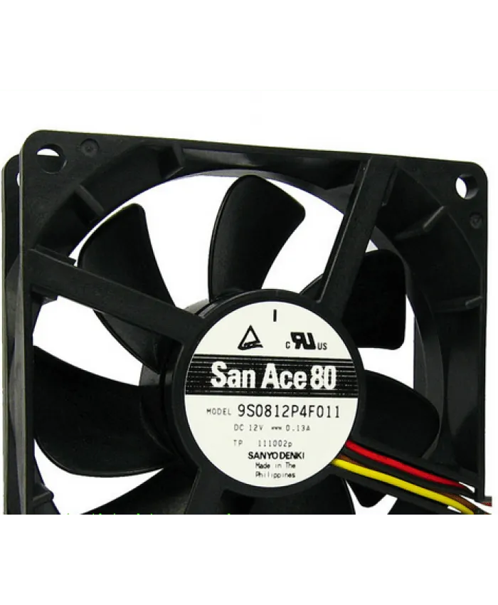 Sanyo 9S0812P4F011 12V 0.13A 8CM cooling fan Sanyo 9S0812P4F011 12V 0.13A 8CM cooling fan