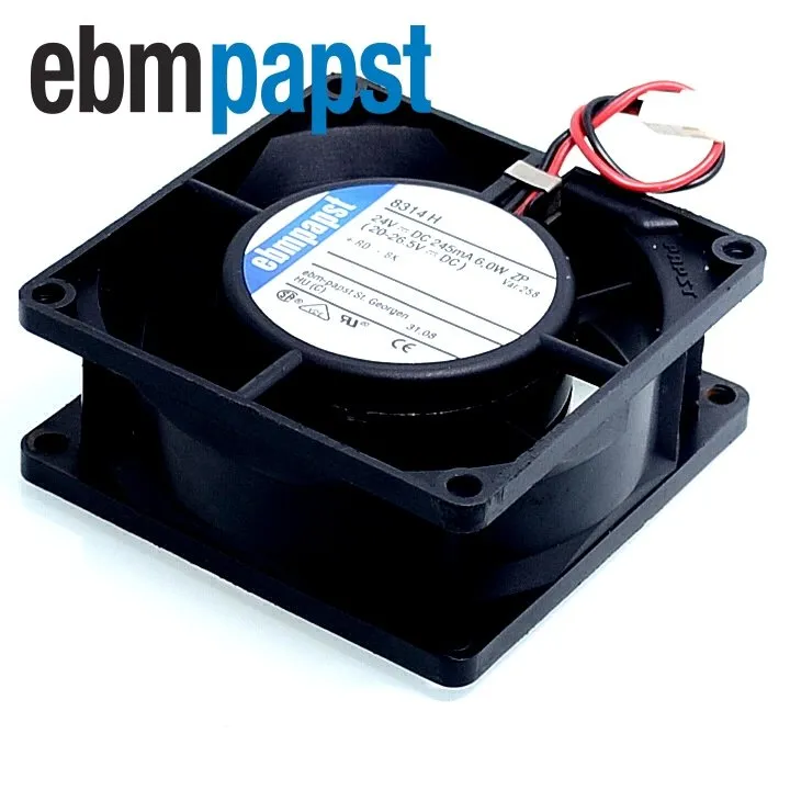 Ebmpapst 8314H DC24V 6.0W inverter double ball bearing fan Ebmpapst 8314H DC24V 6.0W inverter double ball bearing fan