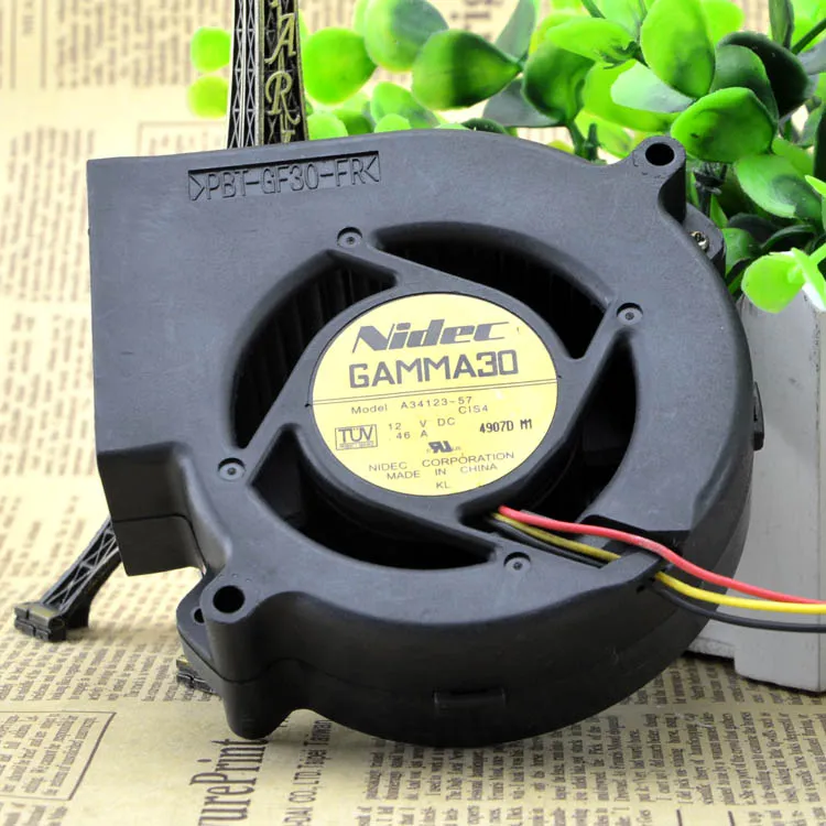 Nidec A34123-57 12V DC 0.46A cooling fan Nidec A34123-57 12V DC 0.46A cooling fan
