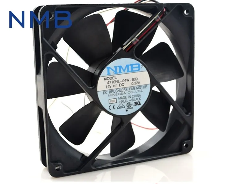 NMB 4710NL-04W-B39 DC12V 0.32A Computer Blower Cooling Axial Fan NMB 4710NL-04W-B39 DC12V 0.32A Computer Blower Cooling Axial Fan